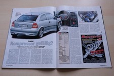 Rallye Racing 02/2000 Opel Astra G 2.0 Kompressor Göckel mit 170PS im Fahrberich