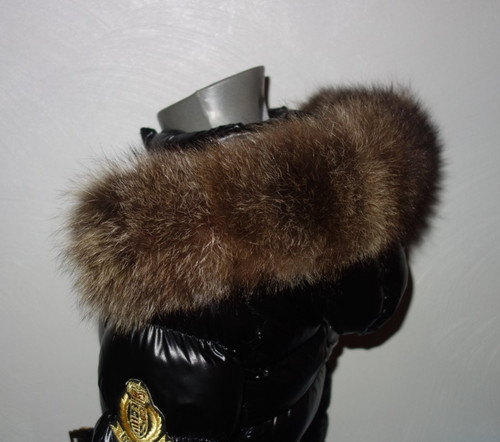 Waschbär pelz kapuze - pelz,