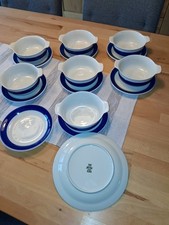 Rörstrand koka blau, 7 Suppentassen Mit UT