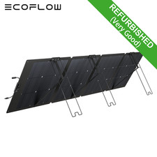 ECOFLOW Refurbished 220W Faltbar Solarpanel 21V Bifazial Tragbares Solarmodule