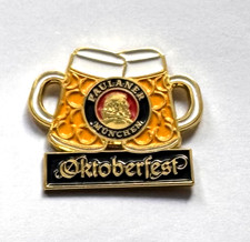 Pin Paulaner Logo Doppel-Bierkrug Oktoberfest München