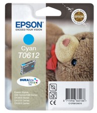 EPSON T0612 Cyan TINTENPATRONEN für Stylus D68 D88 DX3800  - C13T06124010