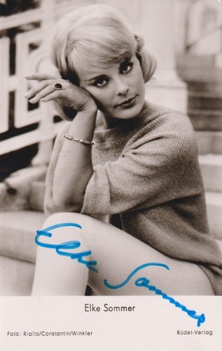 Elke sommer original - original, autogramm