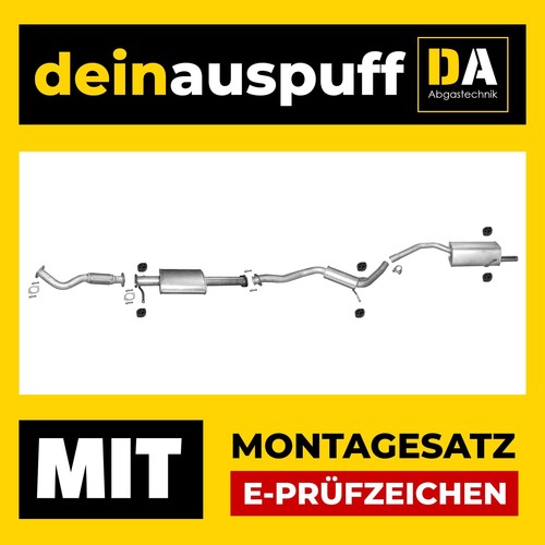 Auspuffanlage für alfa romeo - für,