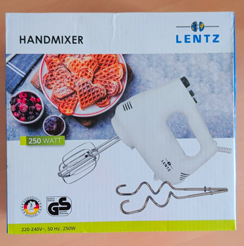Lentz handmixer 250 weiß 5 - lentz,