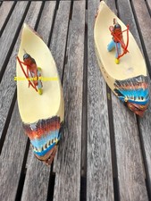 Kanu mit First Nation Indigene