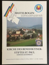Modellbaubogen - Kirche des Benediktiner-Stiftes - Mein Regenbogen - 1995