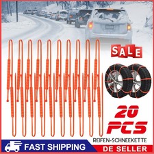 20x Auto Reifen Schnee Ketten