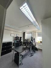 8 hochwertige Rasterleuchten von Regiolux RSAD/2x58 2x58 EVG (inkl. Leuchten)