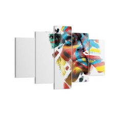 Wandbilder 150x100cm 5 tlg