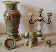 Sammlung grüner Marmor Indien