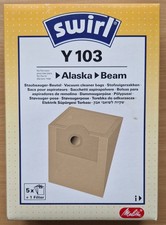 SWIRL Y 103 (5 x Staubsaugerbeutel + 1 Filter) für  ALASKA, BEAM...
