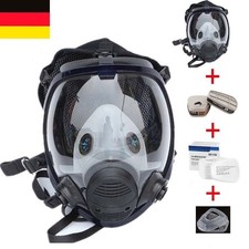 Vollmaske Atemschutzmaske Profi Gasmaske 6800 Lackiermaske mit Filter Atemschutz