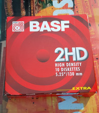 BASF 10 x Disketten 5,25" 2HD