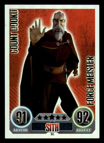 Count dooku force attax star - attax,