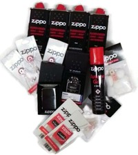 Zippo Feuerzeug Benzin Dochte Feuersteine Watte Gas-Einsätze im Set zu Auswahl 