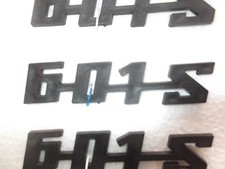 Lettering/emblem 601s