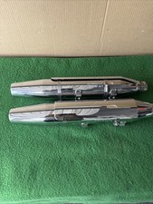 Harley Davidson Sportster XL Schalldämpfer Auspufföpfe Exhaust 64900272 Auspuff