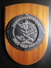 Wappen 1. Sicherungskompanie MFG 3 "Graf Zeppelin" NORDHOLZ  Sehr SELTEN