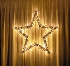 XXL Weihnachtsstern Weihnachten Holz Xmas Stern Holzstern groß Multiplex Deko