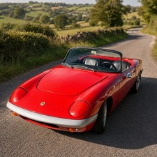 Lotus Elan Oldtimer Wandbild