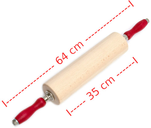 Xxl profi teigrolle nudelholz - profi-teigrolle,