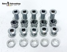 Shimano Deore XT FC-M730 Kurbel Kettenblattschrauben Set BJ 1987 RAR 49g Vintage