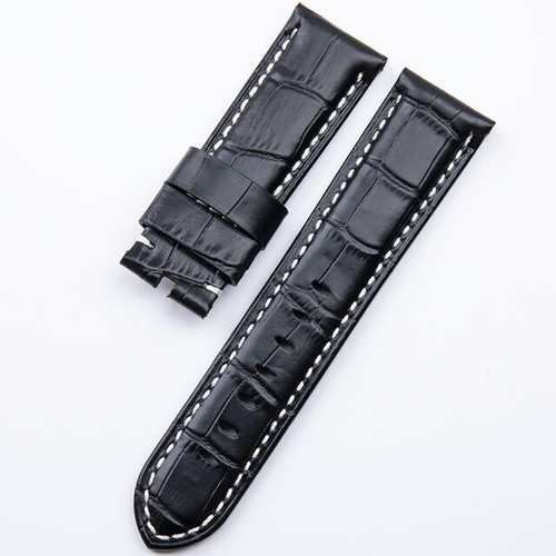 Rindsleder uhrenarmband - 24, mm