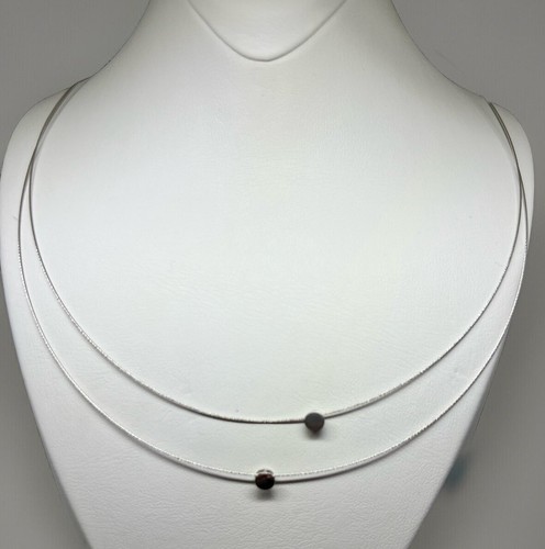Collier 750 weissgold - collier,