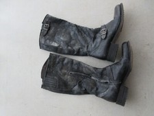 Senka Stiefel grau Größe 38 ungefüttert
