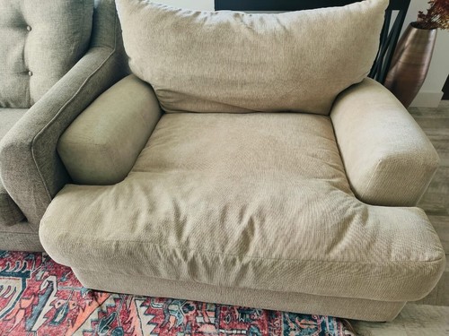 Single sofa beige - sofa-,