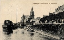 Ak Emmerich am Niederrhein, Schiff STEVENS, Rheinpromenade,... - 4842684