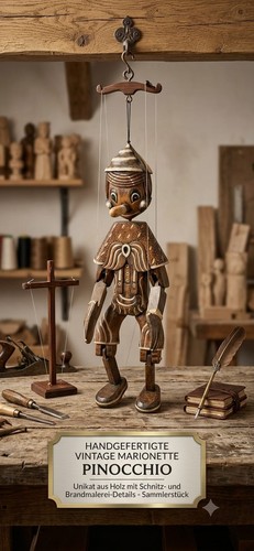 Pinocchio marionette holz - pinocchio,