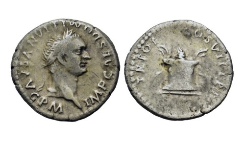 Domitian denarius rome - domitian, denarius,