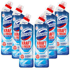 6x 750ml Domestos Aktiv Kraft WC Gel Ocean Fresh Toilette Reinigung