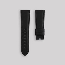 Panerai Black Matt Leather calf 24/20mm watch strap #723