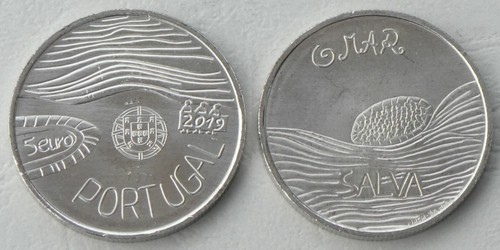 Euro gedenkmünze portugal - 5,