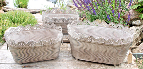 Pflanztopf oval blumentopf - pflanztopf,
