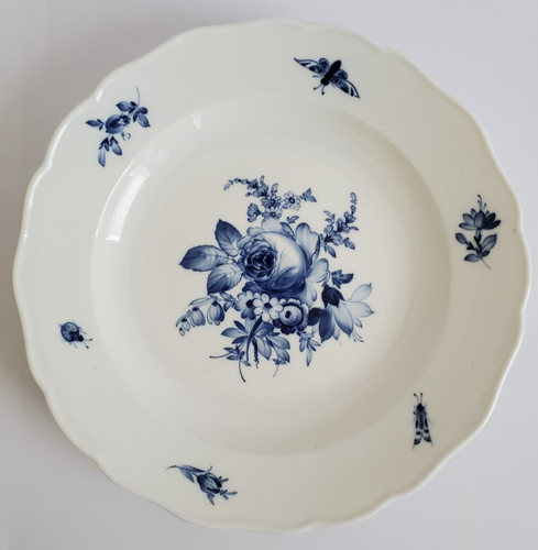 Meissen porzellan blaue blume - blaue,