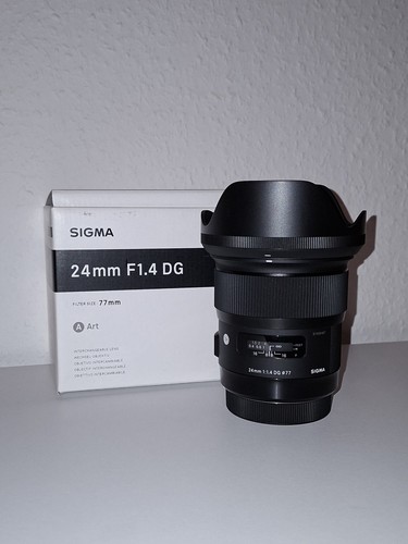 Sigma 24mm art - f/1.4, canon