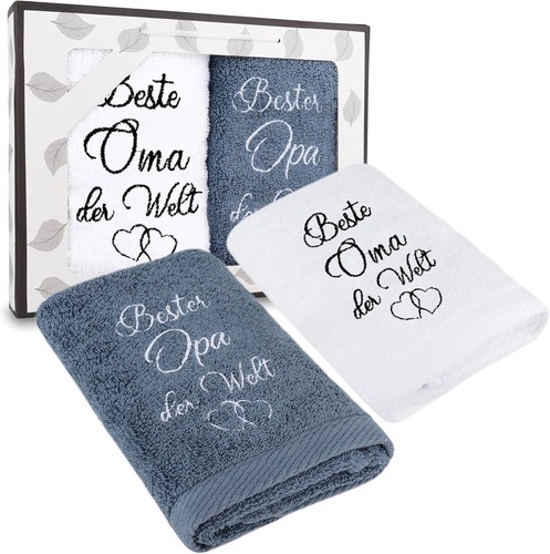 Oma und opa geschenke handtuch - opa,