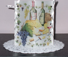 1 Deko Windlicht Weinflaschen