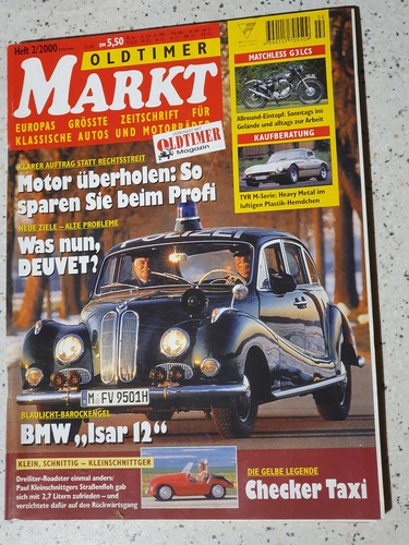 Oldtimer markt matchless - markt, 2/00