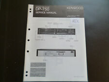 Original Service Manual Schaltplan   Kenwood DP-750
