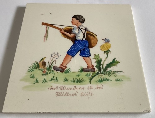 Seltene alte fliese - alte, ,kachel