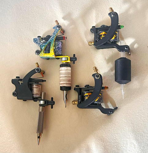 Tattoo spulenmaschine set - 4x,