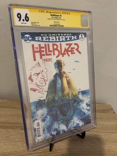 Hellblazer cgc signed - cgc,