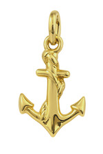 Anker Anhänger Echt Gold 333