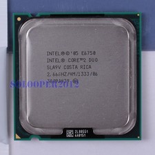    Core 2 Duo E6750 CPU 2.6GHz LGA775 (SLA9V) 1333MHz Processor #pq