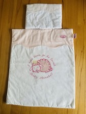 Baby Annabell Bettwäsche-Puppen Decke und Kissen-Alte Kollektion-VINTAGE